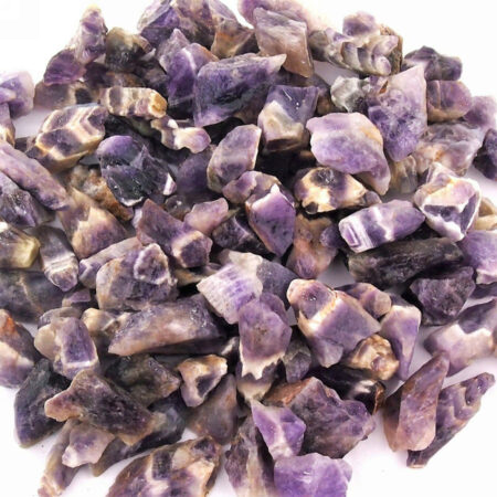 Amethyst Chevron Rohsteine Ø ca. 10 – 30 mm Edelsteine Heilsteine bei Wunderstein24