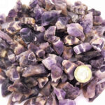 Amethyst Chevron Rohsteine Ø ca. 10 – 30 mm Edelsteine Heilsteine bei Wunderstein24