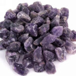 Amethyst Rohsteine Indien Ø ca. 35 – 45 mm Edelsteine Heilsteine bei Wunderstein24