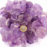 Amethyst Rohsteine Marabá transparent Ø ca. 30 – 50 mm Edelsteine Heilsteine bei Wunderstein24