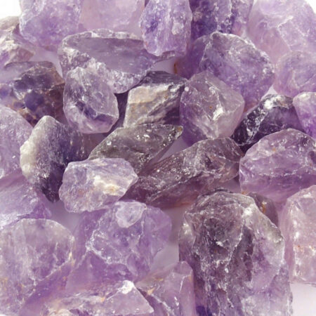 Amethyst Rohsteine Marabá transparent Ø ca. 30 – 50 mm Edelsteine Heilsteine bei Wunderstein24