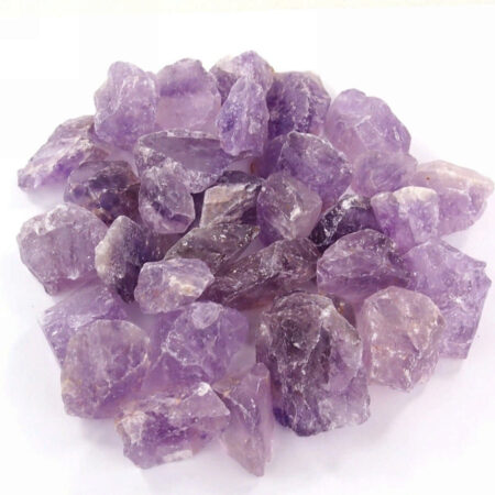 Amethyst Rohsteine Marabá transparent Ø ca. 30 – 50 mm Edelsteine Heilsteine bei Wunderstein24