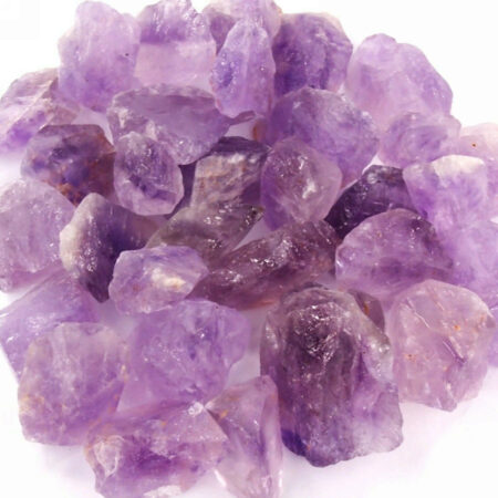 Amethyst Rohsteine Marabá transparent Ø ca. 30 – 50 mm Edelsteine Heilsteine bei Wunderstein24