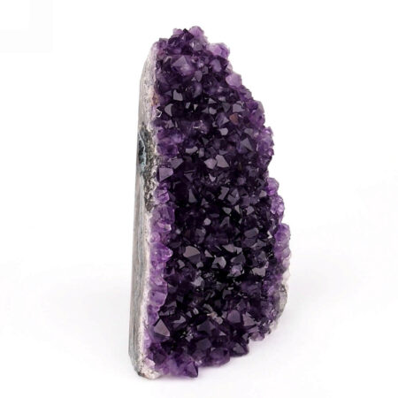 Amethyst Stufe mit Standfläche in bester Farbe Edelsteine Heilsteine bei Wunderstein24