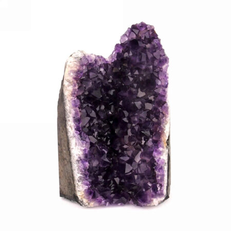 Amethyst Stufe mit Standfläche in bester Farbe Edelsteine Heilsteine bei Wunderstein24