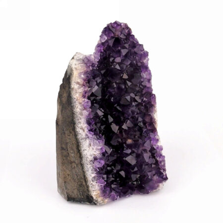 Amethyst Stufe mit Standfläche in bester Farbe Edelsteine Heilsteine bei Wunderstein24