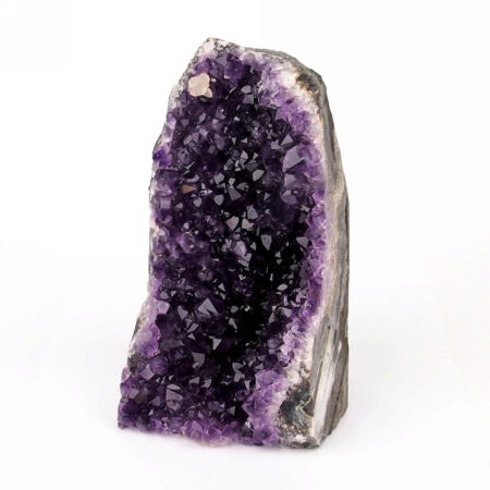 Amethyst Stufe mit Standfläche in bester Farbe Edelsteine Heilsteine bei Wunderstein24