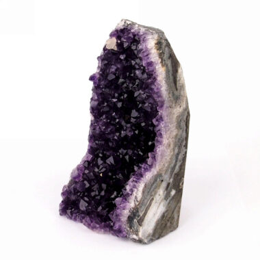 Amethyst Stufe mit Standfläche in bester Farbe Edelsteine Heilsteine bei Wunderstein24