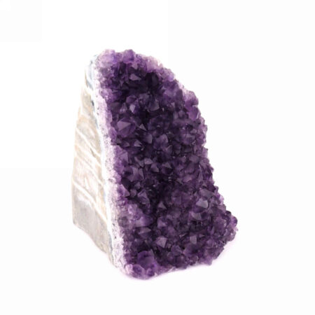 Amethyst Stufe mit Standfläche in schöner Farbe Edelsteine Heilsteine bei Wunderstein24