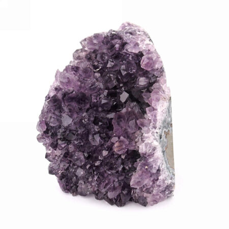 Amethyst Stufe mit Standfläche in schöner Farbe Edelsteine Heilsteine bei Wunderstein24