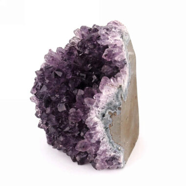 Amethyst Stufe mit Standfläche in schöner Farbe Edelsteine Heilsteine bei Wunderstein24