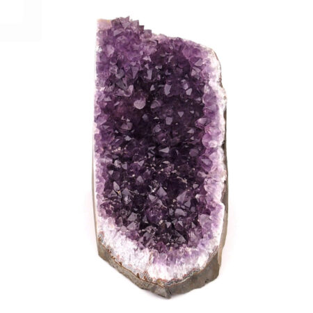 Amethyst Stufe mit Standfläche in schöner Farbe Edelsteine Heilsteine bei Wunderstein24