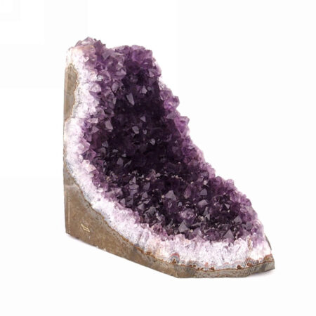 Amethyst Stufe mit Standfläche in schöner Farbe Edelsteine Heilsteine bei Wunderstein24