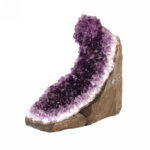 Amethyst Stufe mit Standfläche in schöner Farbe Edelsteine Heilsteine bei Wunderstein24