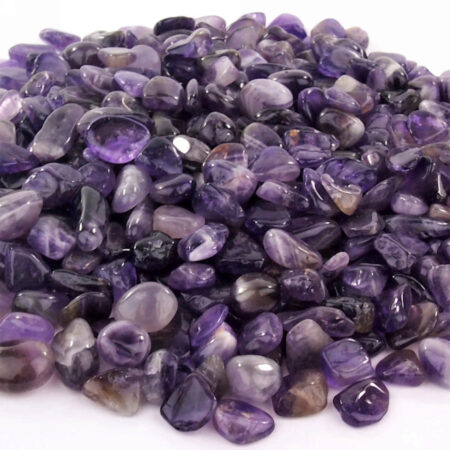 Amethyst Trommelsteine Ø ca. 13 – 25 mm Edelsteine Heilsteine bei Wunderstein24