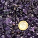 Amethyst Trommelsteine Ø ca. 8 – 12 mm Edelsteine Heilsteine bei Wunderstein24