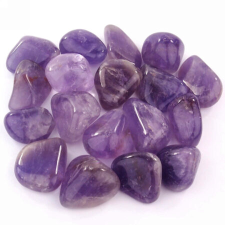 Amethyst Trommelsteine Ø ca. 40 – 65 mm Edelsteine Heilsteine bei Wunderstein24