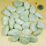 Aquamarin Trommelsteine Ø ca. 30 – 50 mm Edelsteine Heilsteine bei Wunderstein24