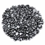 Hämatit | Blutstein Trommelsteine Ø ca. 8 – 12 mm in bester Qualität Edelsteine Heilsteine bei Wunderstein24
