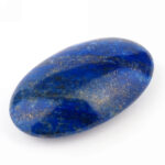 Lapislazuli Handschmeichler aus Afghanistan in bester Farbe Edelsteine Heilsteine bei Wunderstein24