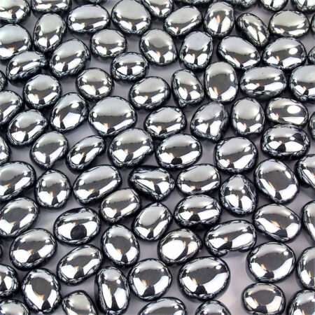 Silizium Trommelsteine handpoliert Ø ca. 26 – 33 mm Edelsteine Heilsteine bei Wunderstein24