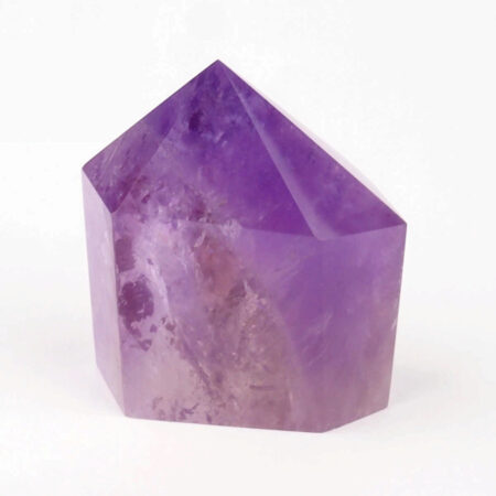 Amethyst Spitze transparent aus Brasilien in schöner Farbe Edelsteine Heilsteine bei Wunderstein24