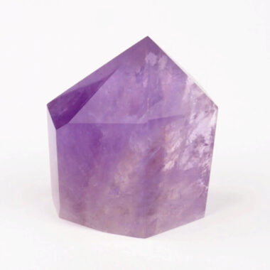 Amethyst Spitze transparent aus Brasilien in schöner Farbe Edelsteine Heilsteine bei Wunderstein24