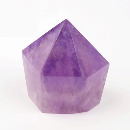 Amethyst Spitze transparent aus Brasilien in schöner Farbe Edelsteine Heilsteine bei Wunderstein24