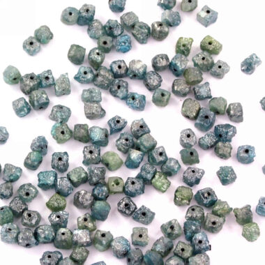 Diamant blau natur 0,2 – 0,4 Kt Würfel gebohrt Edelsteine Heilsteine bei Wunderstein24