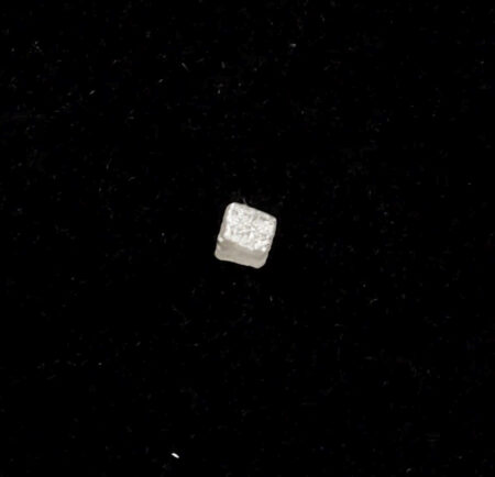 Diamant weiß Ø ca. 3,2 mm Rohdiamant 0,20 Karat Südafrika Edelsteine Heilsteine bei Wunderstein24
