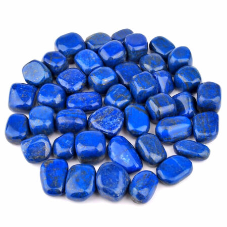 Lapislazuli Trommelsteine Ø 22 – 30 mm Edelsteine Heilsteine bei Wunderstein24