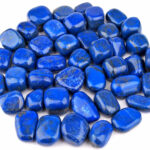 Lapislazuli Trommelsteine Ø 22 – 30 mm Edelsteine Heilsteine bei Wunderstein24