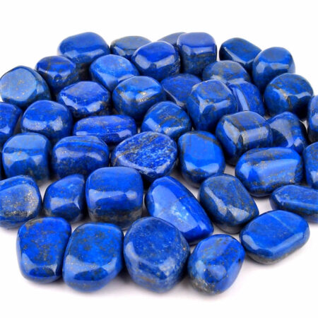 Lapislazuli Trommelsteine Ø 22 – 30 mm Edelsteine Heilsteine bei Wunderstein24