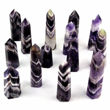 Amethyst Chevron Natur Spitze poliert 40 g – 50 g aus Brasilien Edelsteine Heilsteine bei Wunderstein24