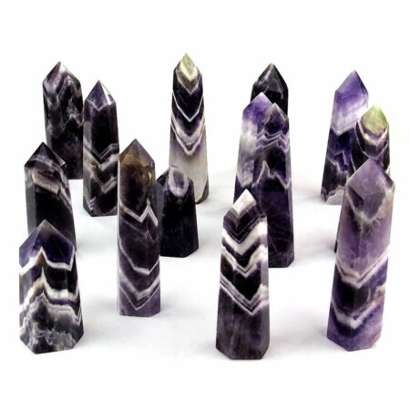 Amethyst Chevron Natur Spitze poliert 60 g – 70 g aus Brasilien Edelsteine Heilsteine bei Wunderstein24