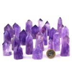 Amethyst Natur Spitze transparent poliert 10 g – 20 g aus Brasilien Edelsteine Heilsteine bei Wunderstein24