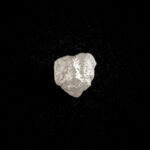 Diamant weiß Ø ca. 5,7 mm Rohdiamant 0,50 Karat Südafrika gebohrt Edelsteine Heilsteine bei Wunderstein24