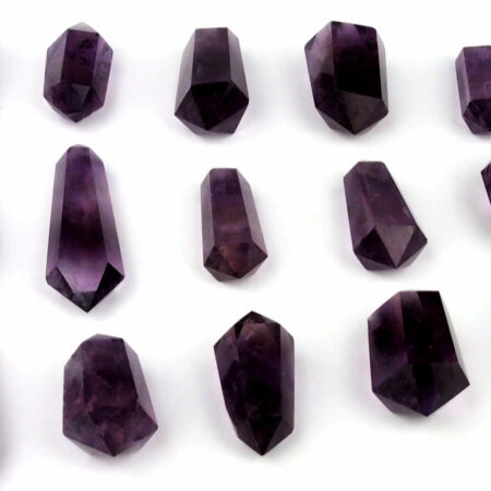 Amethyst Doppelender | Doppelspitze 10 g – 20 g aus Uruguay in bester Qualität Edelsteine Heilsteine bei Wunderstein24