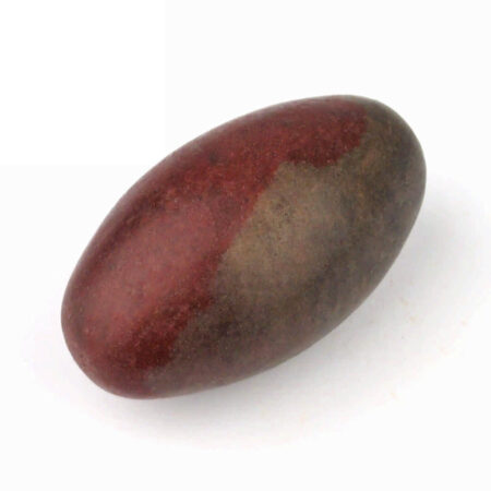 Shiva Lingam Heilstein Länge 54 mm vom Fluß Narmada in Indien Energiestein Edelsteine Heilsteine bei Wunderstein24