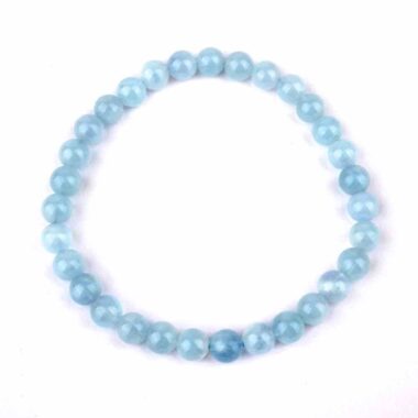 Aquamarin Ø 6 mm Kugel Edelstein Armband flexibel und dehnbar Edelsteine Heilsteine bei Wunderstein24 Aquamarin Ø 6 mm Kugel Edelstein Armband flexibel und dehnbar Edelsteine Heilsteine bei Wunderstein24