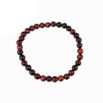 Tigerauge rot Ø 6 mm Kugel Edelstein Armband flexibel und dehnbar Edelsteine Heilsteine bei Wunderstein24