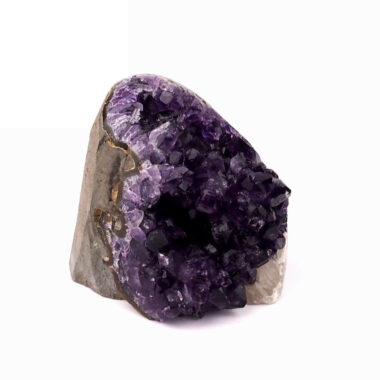 Amethyst Stufe mit Standfläche in bester Farbe Edelsteine Heilsteine bei Wunderstein24