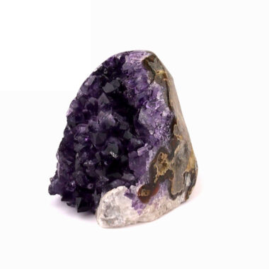 Amethyst Stufe mit Standfläche in bester Farbe Edelsteine Heilsteine bei Wunderstein24