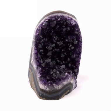 Amethyst Stufe mit Standfläche in bester Farbe Edelsteine Heilsteine bei Wunderstein24