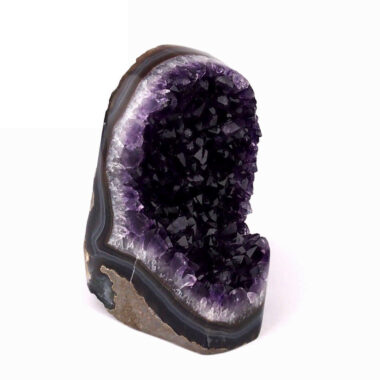 Amethyst Stufe mit Standfläche in bester Farbe Edelsteine Heilsteine bei Wunderstein24