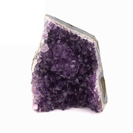 Amethyst Stufe mit Standfläche in schöner Farbe Edelsteine Heilsteine bei Wunderstein24