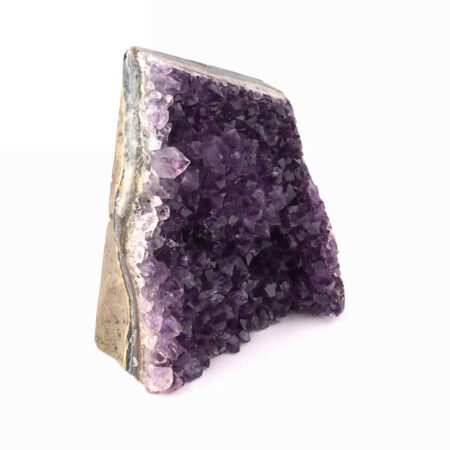 Amethyst Stufe mit Standfläche in schöner Farbe Edelsteine Heilsteine bei Wunderstein24