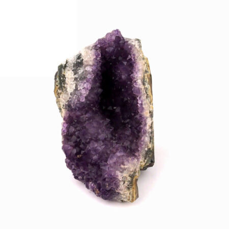 Amethyst Stufe mit Standfläche in schöner Farbe Edelsteine Heilsteine bei Wunderstein24