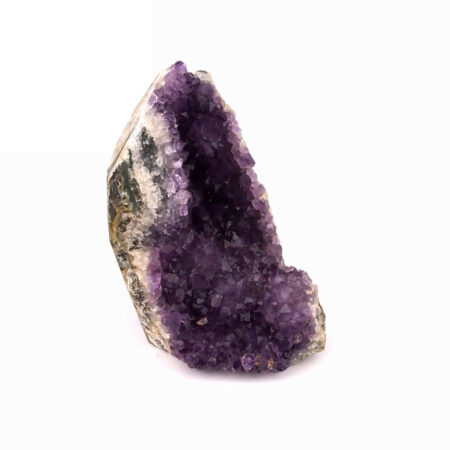 Amethyst Stufe mit Standfläche in schöner Farbe Edelsteine Heilsteine bei Wunderstein24