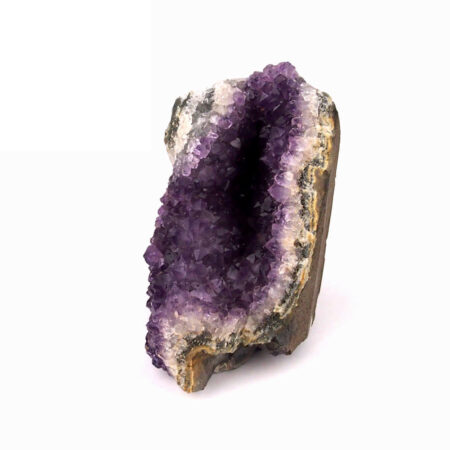 Amethyst Stufe mit Standfläche in schöner Farbe Edelsteine Heilsteine bei Wunderstein24